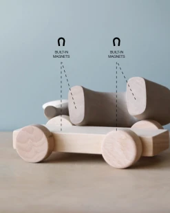 Odin Parker Exclusive *New* Handmade Wooden Elephant Push Toy With Built-In Magnets 7 Odin Parker Exclusive *New* Handmade Wooden Elephant Push Toy With Built-In Magnets