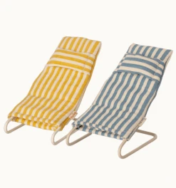 Maileg Beach Chairs & Umbrella
