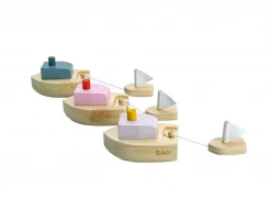 Kiko & GG Wind-up Wooden Bath Boat *New* 10 Kiko & GG Wind-up Wooden Bath Boat *New*