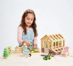 Tender Leaf Toys *New* Greenhouse And Garden Set 9 Tender Leaf Toys *New* Greenhouse And Garden Set