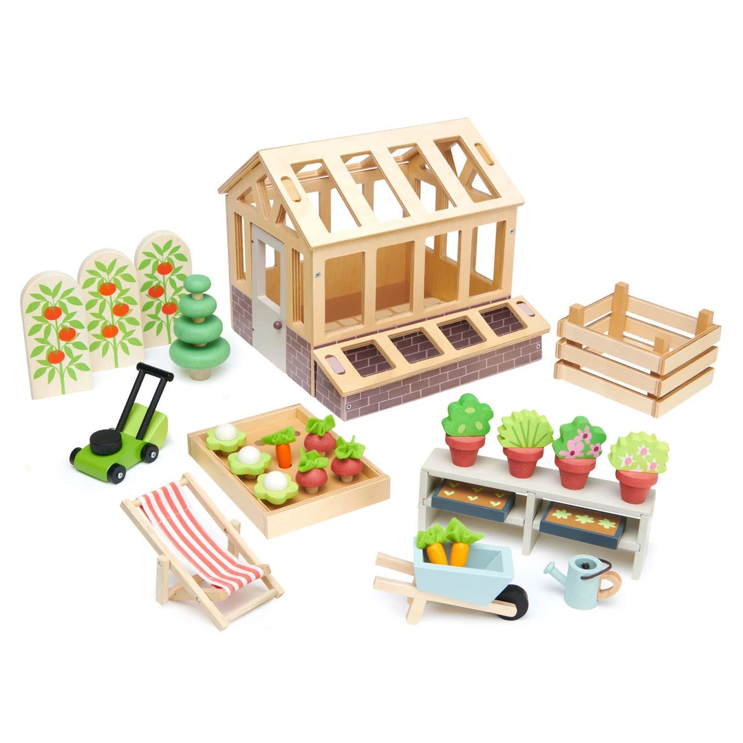 Tender Leaf Toys *New* Greenhouse And Garden Set 5 Tender Leaf Toys *New* Greenhouse And Garden Set
