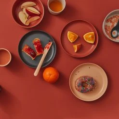 Ekobo *New* Bamboo Toddler Plate Set