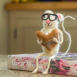 Odin Parker Exclusive *New* Felt Mouse With Book