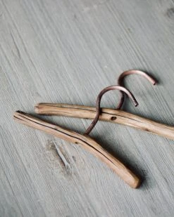 - Handmade Children's Oak And Copper Hanger
