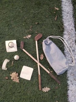 Beigebois Handmade Wooden Toddler Golf Set *New*