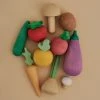 Raduga Grez *New* Handmade Wooden Vegetable Set 1 Raduga Grez *New* Handmade Wooden Vegetable Set