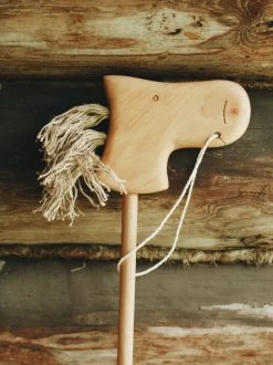 Tateplota Handmade Wooden Riding Horse