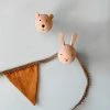 Vendor-unknown Wooden Mini Animal Wall Hook *New*