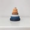 Sabo Concept Mini Wooden Pyramid Stacker - Desert Night