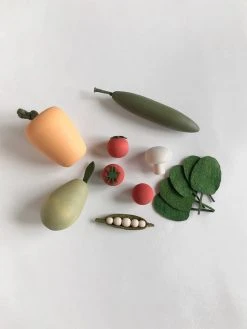 Sabo Concept *New* Handmade Wooden Vegetables