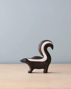 Forest Melody Handmade Wooden Skunk