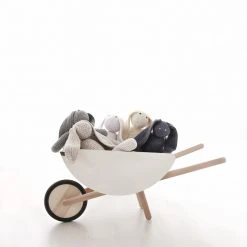 Ooh Noo *New* Wooden Toy Wheelbarrow